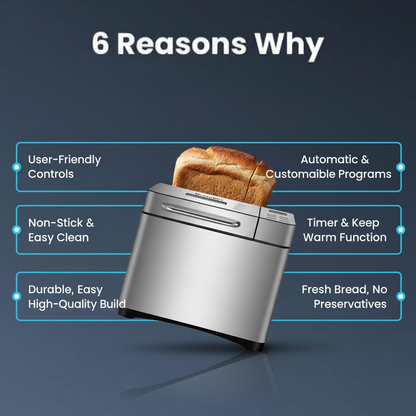 Artisan Bread Maker: Fresh Loaves, Zero Hassle, Every Time